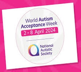 World Autism Acceptance Week 2nd-8th April 2024