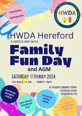 Hereford Workshop Family Fun Day: Saturday 11th May 2024