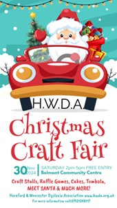 Hereford Workshop Christmas Craft Fair Saturday 30th November 2pm-5pm