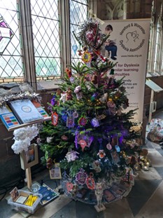 Worcester Cathedral Christmas Tree Festival 2024: Gallery and Videos of How Our HWDA Tree Came Together…