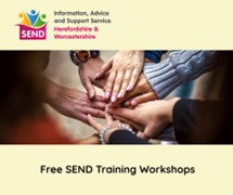 Free SEND Training Workshops for Parents & Carers and Professionals & Practitioners